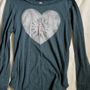 grey old navy long sleeve